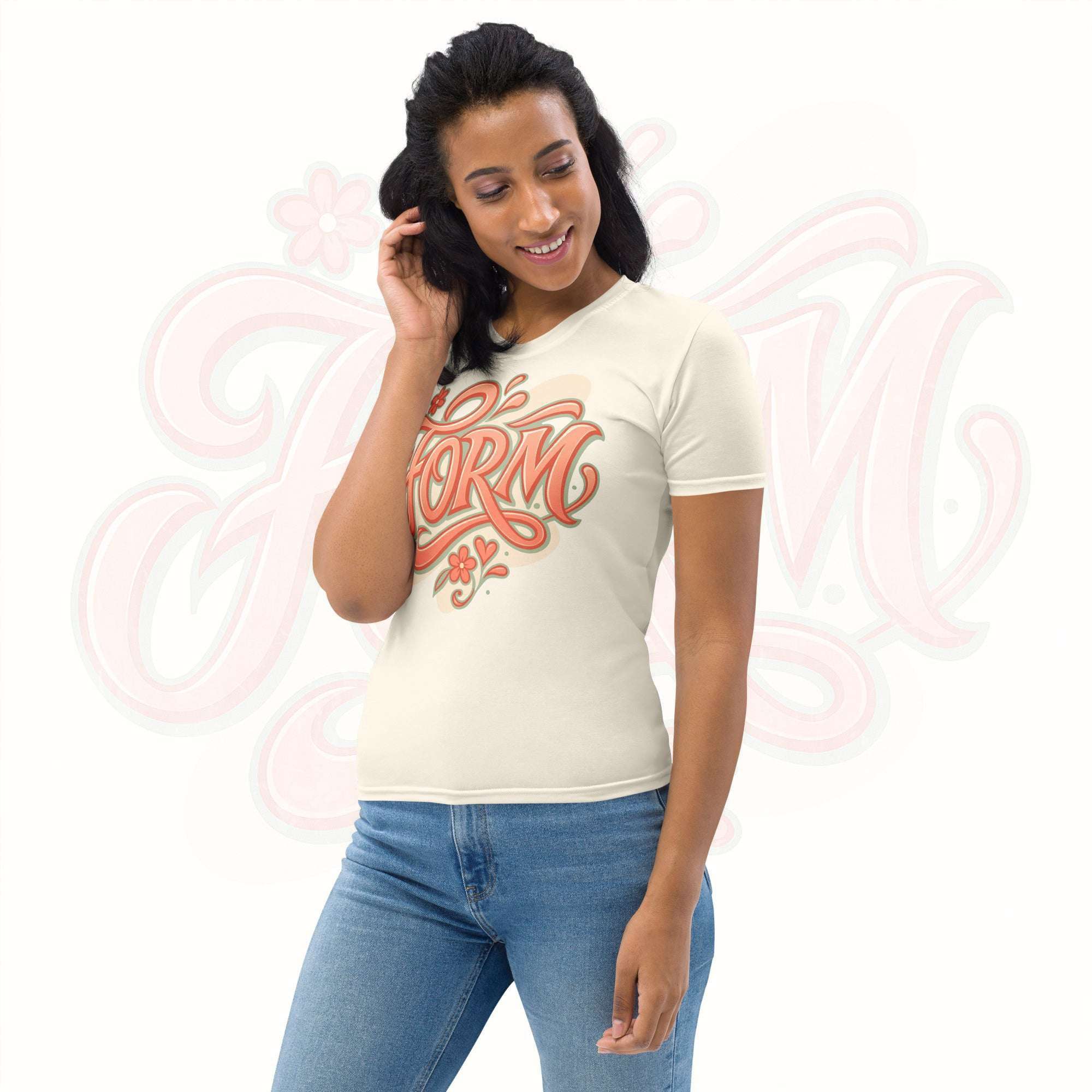 Women's Brand Tag Tee (No.02)