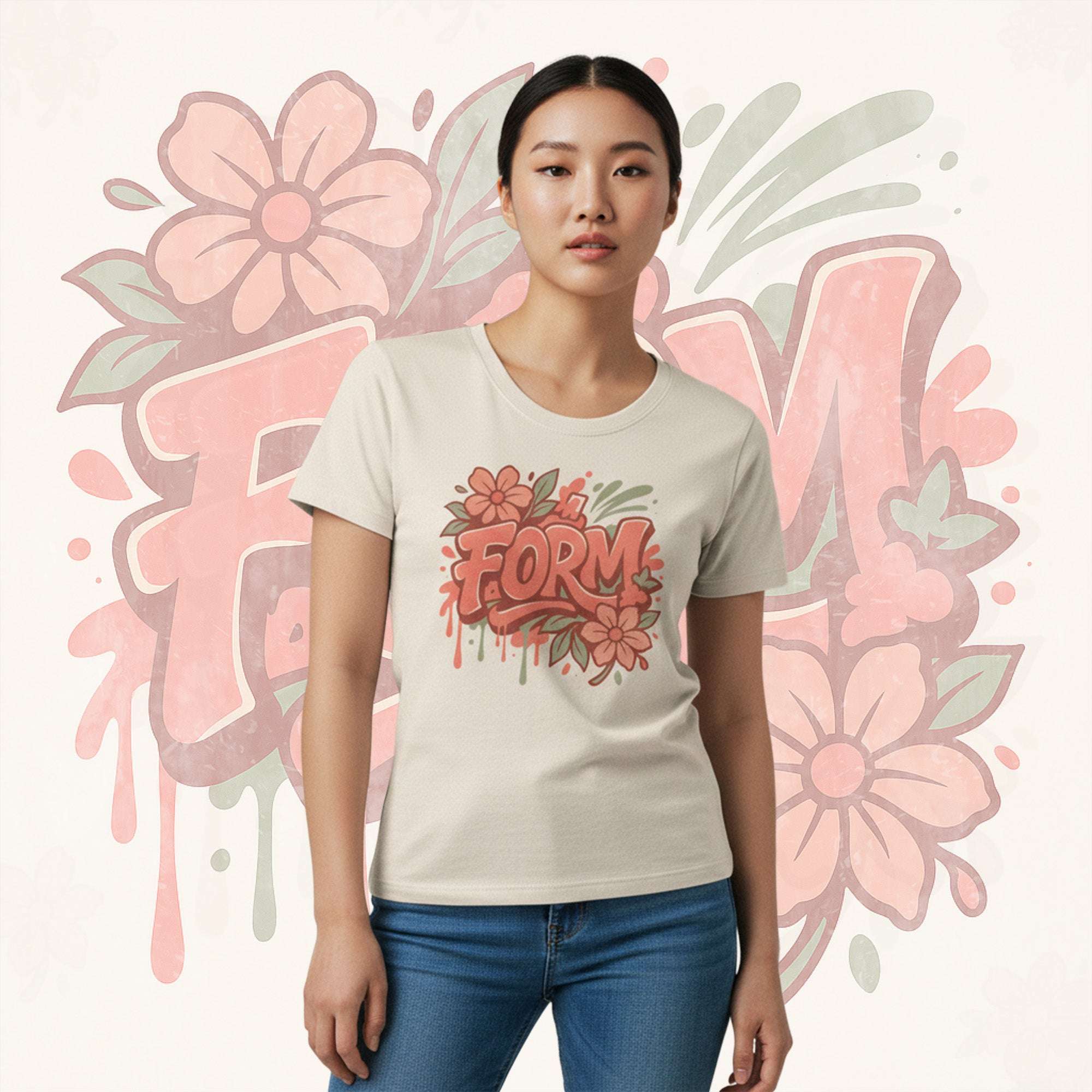 Women's Brand Tag Tee (No.07)
