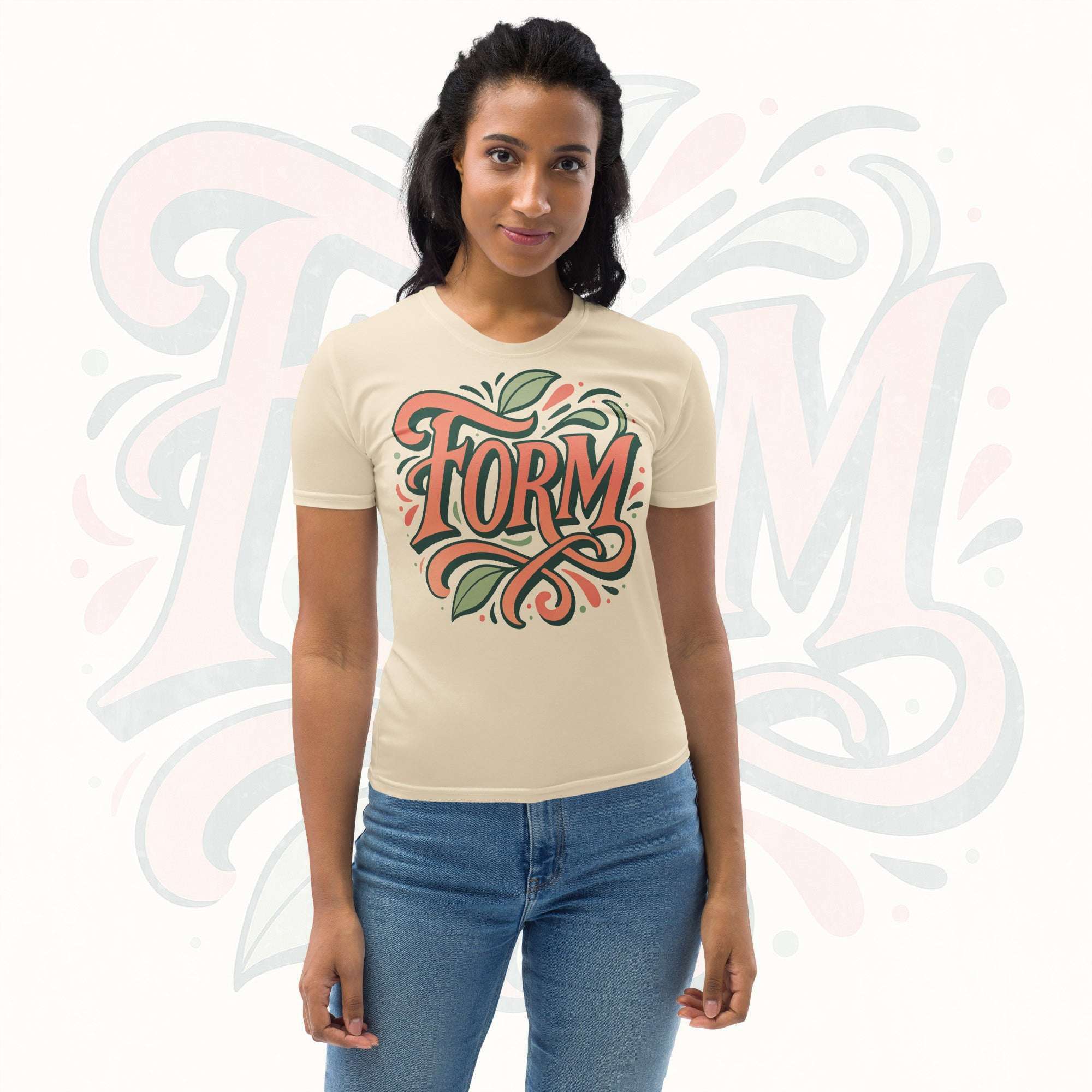 Women's Brand Tag Tee (No.08)