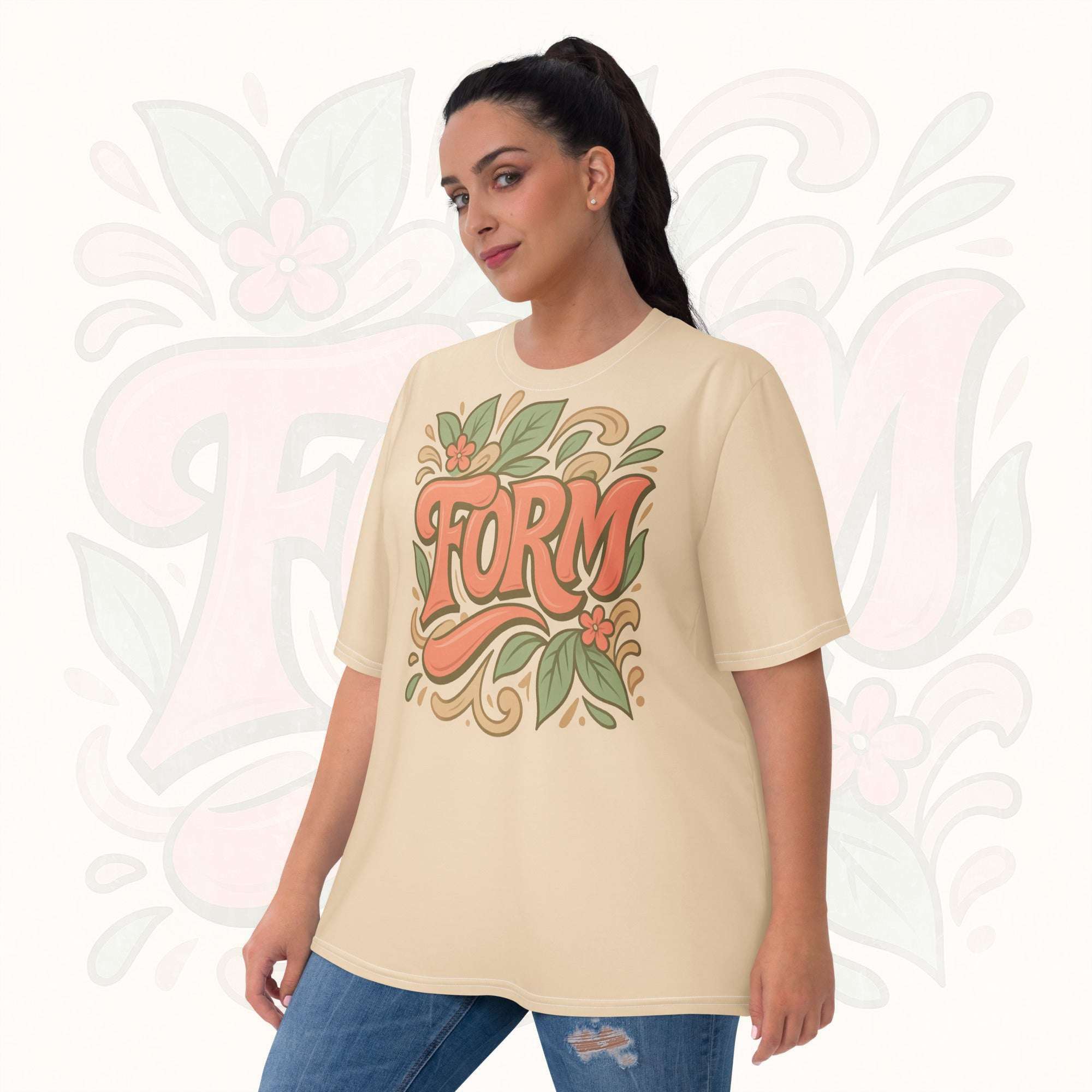Women's Brand Tag Tee (No.09)