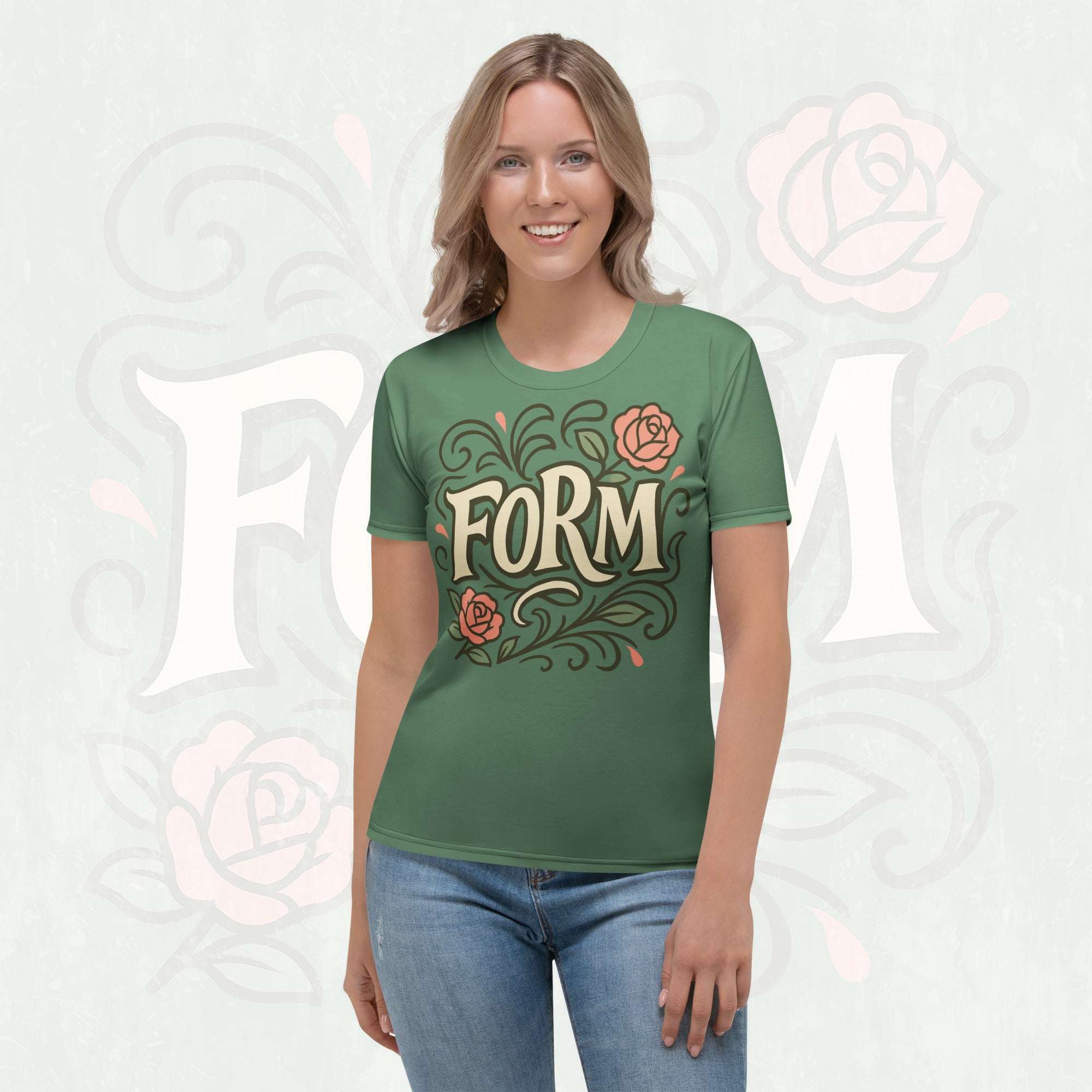 Women's Brand Tag Tee (No.10)