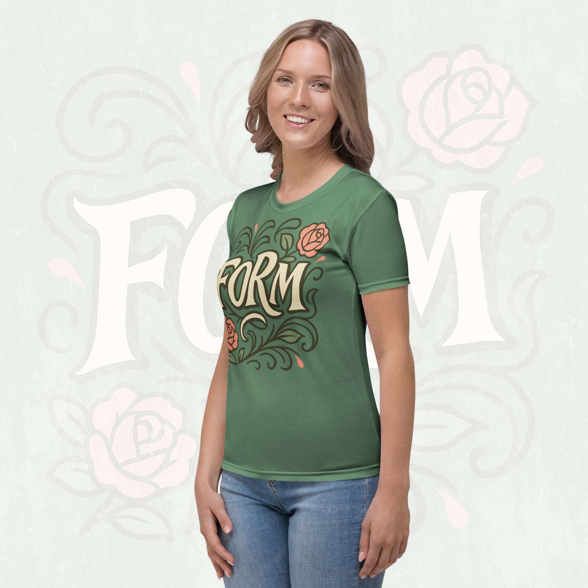 Women's Brand Tag Tee (No.10)