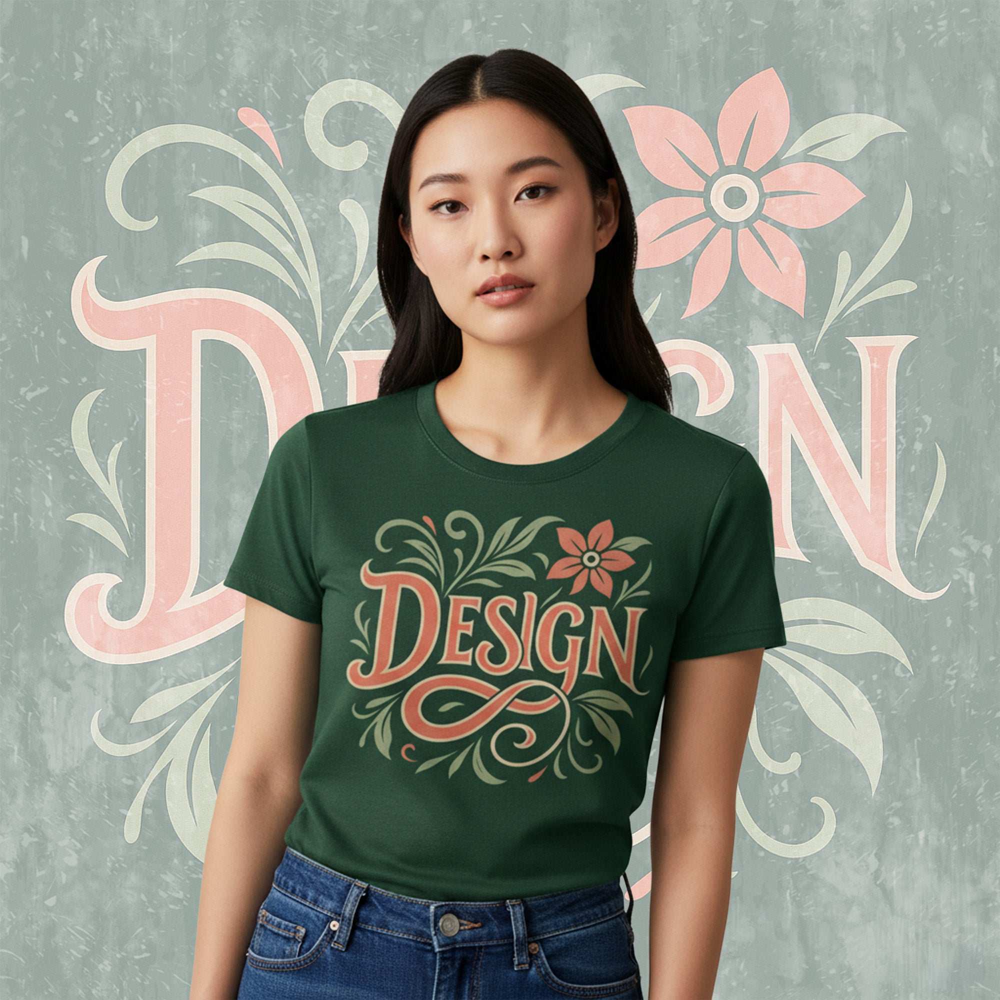 Women's Brand Tag Tee (No.12)