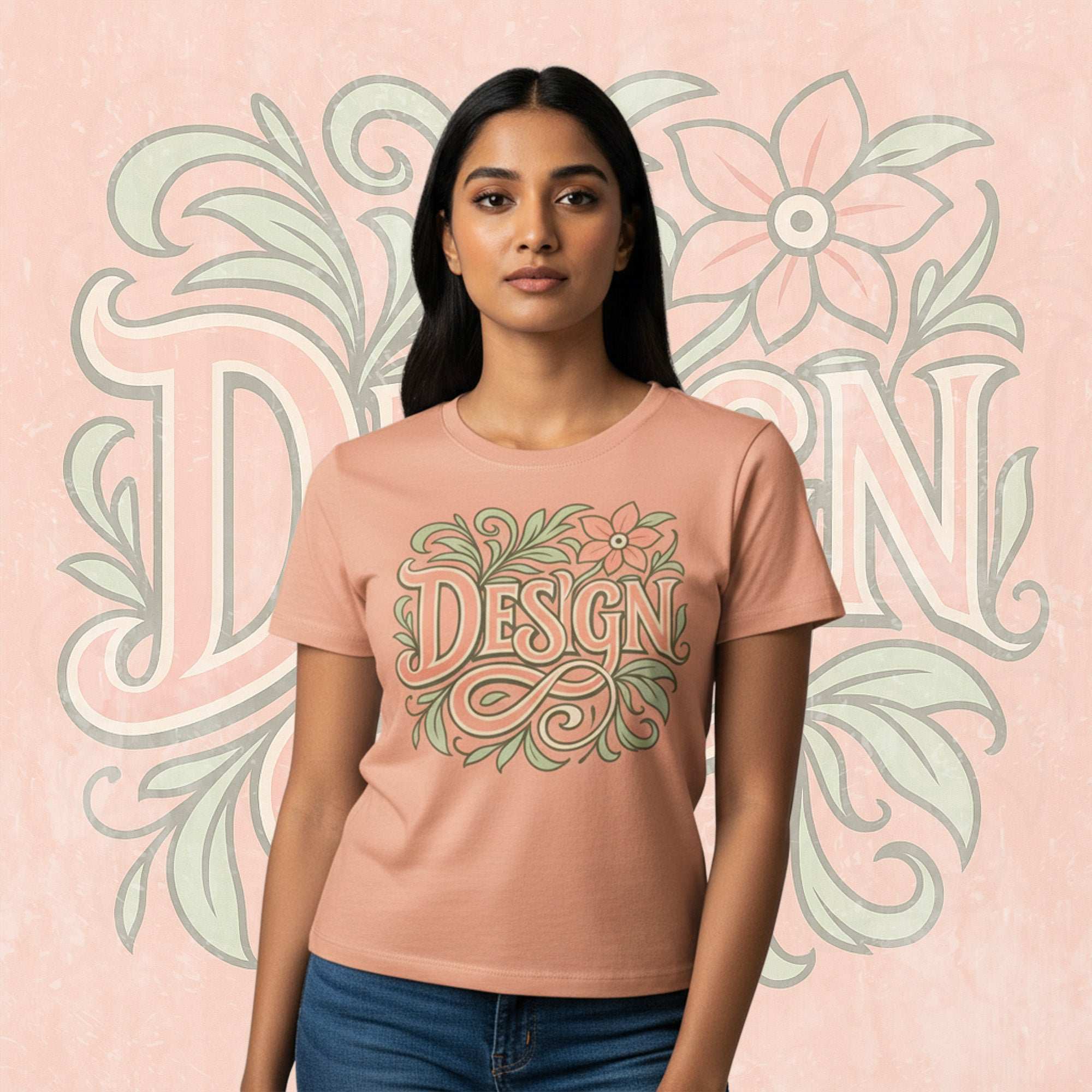 Women's Brand Tag Tee (No.13)