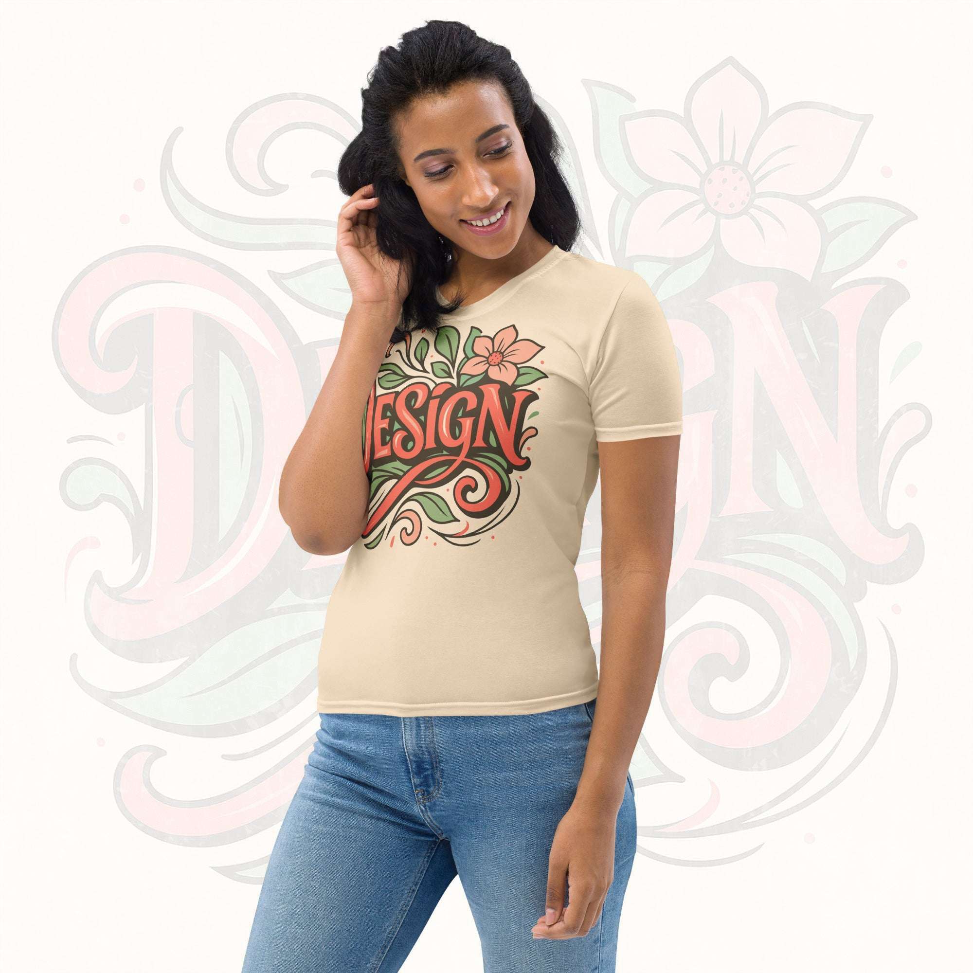 Women's Brand Tag Tee (No.14)