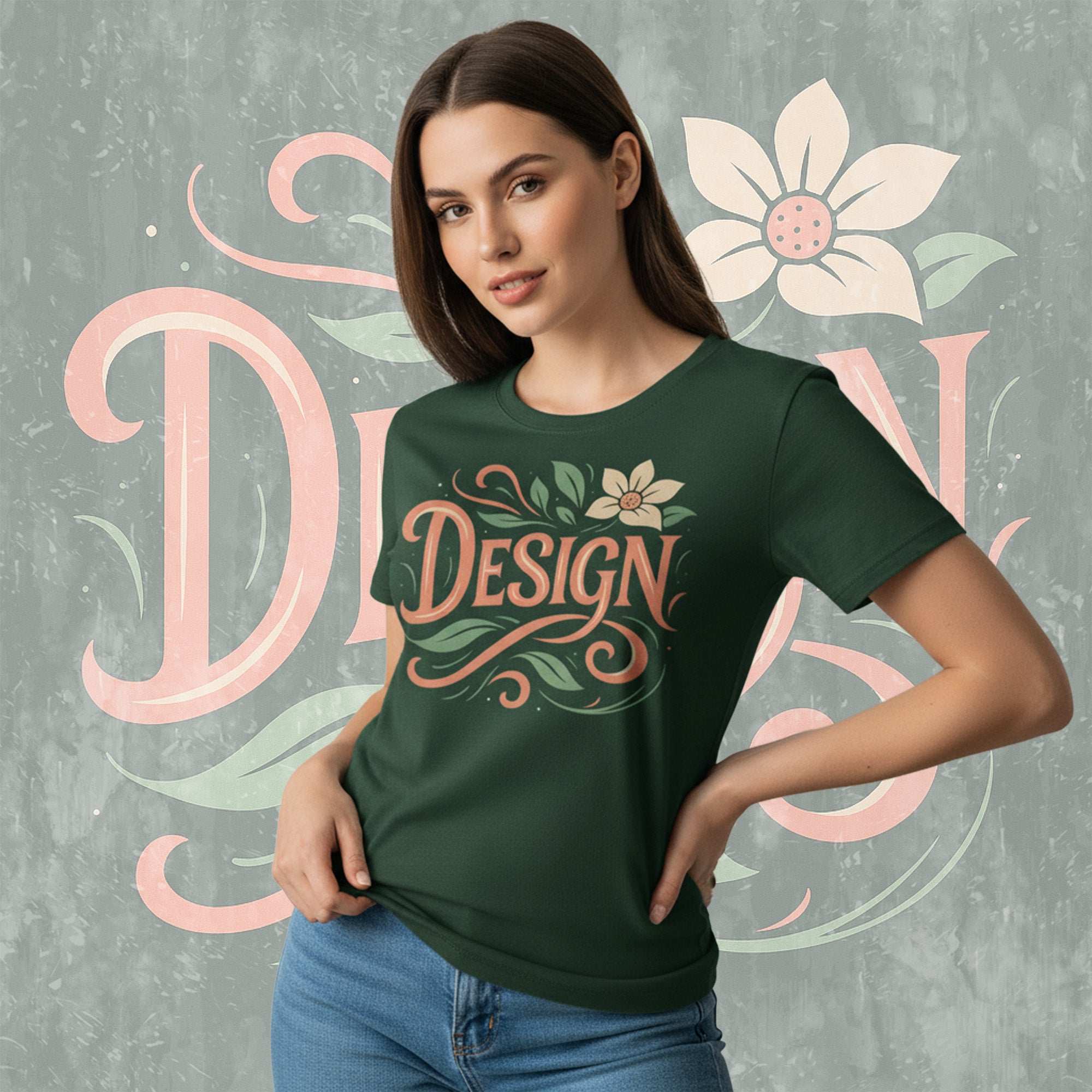 Women's Brand Tag Tee (No.15)