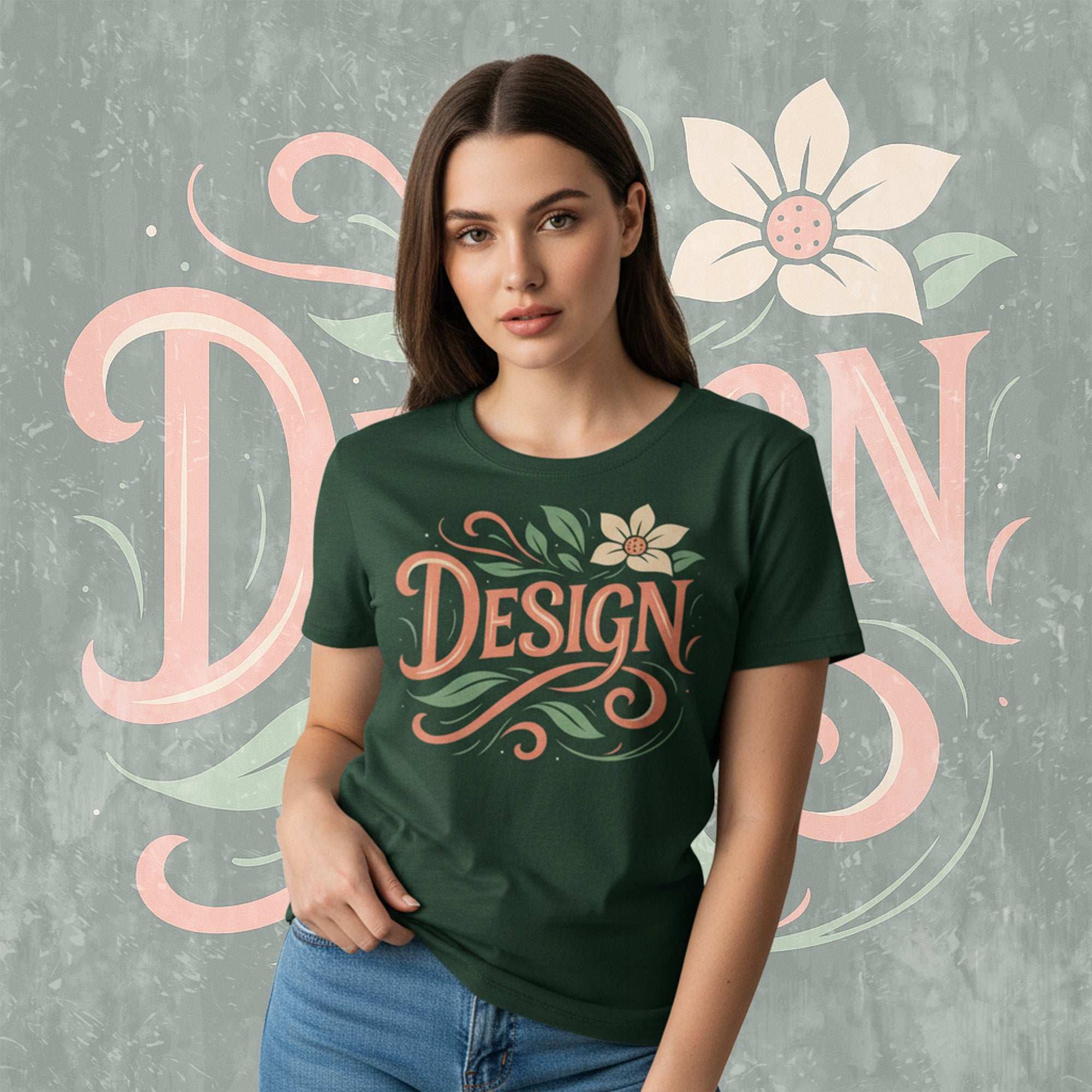 Women's Brand Tag Tee (No.15)