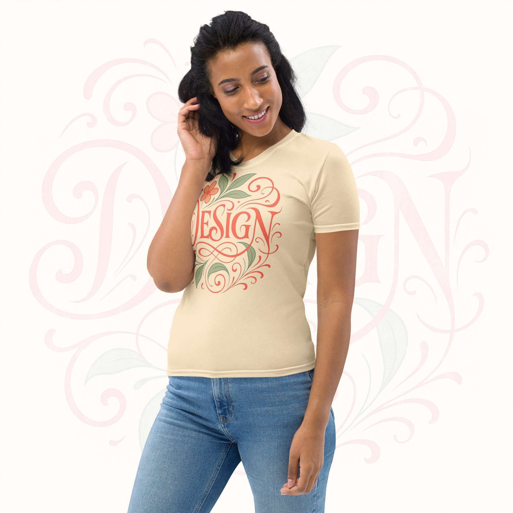 Women's Brand Tag Tee (No.17)