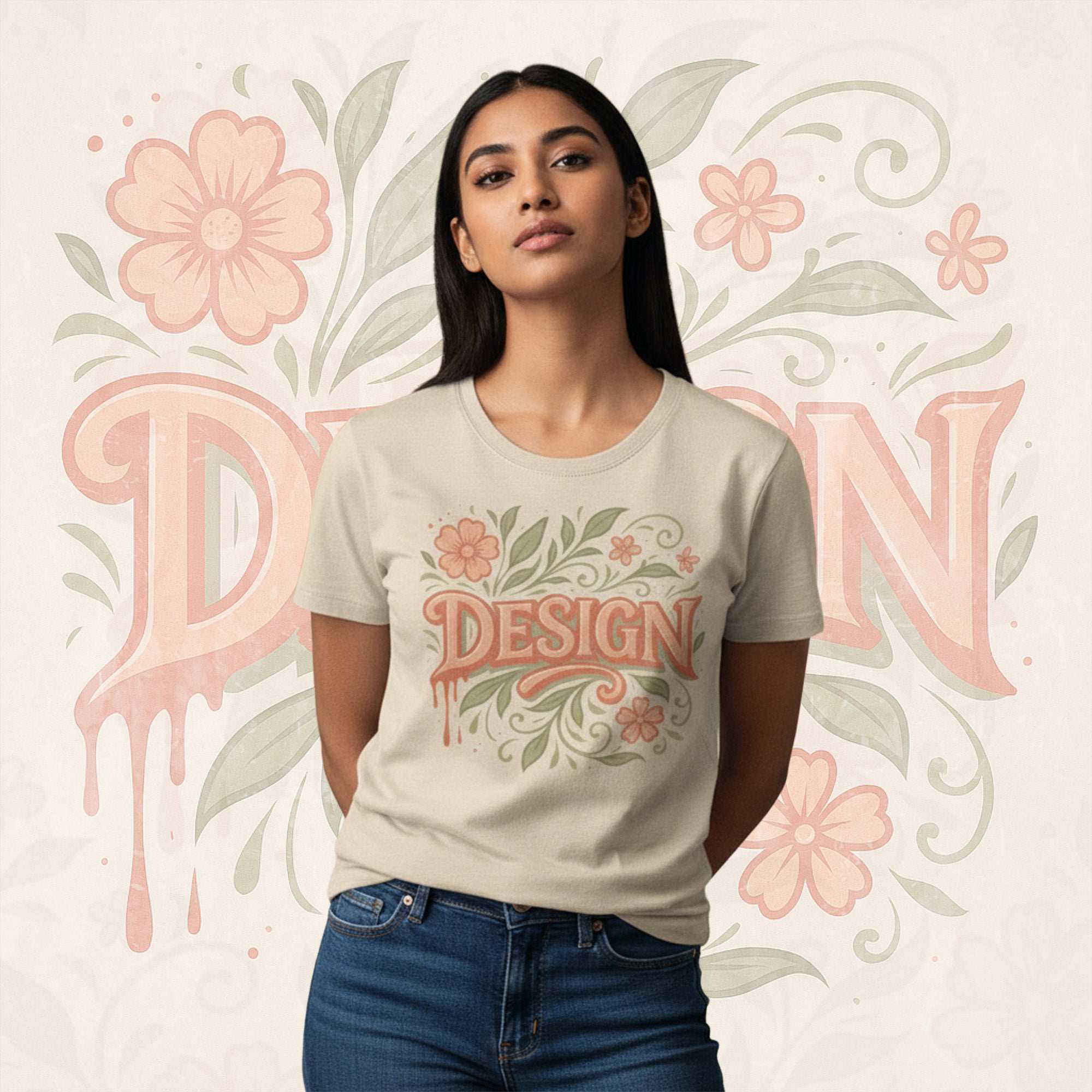 Women's Brand Tag Tee (No.18)