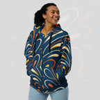 Women's Coral Canvas Hoodie (No.14)
