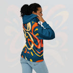 Women's Coral Canvas Hoodie (No.03)