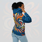 Women's Coral Canvas Hoodie