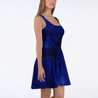 Women's Deep Blue Skater Dress (No.05)