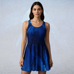 Women's Deep Indigo Skater Dress (No.05)