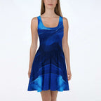 Women's Deep Indigo Skater Dress (No.09)