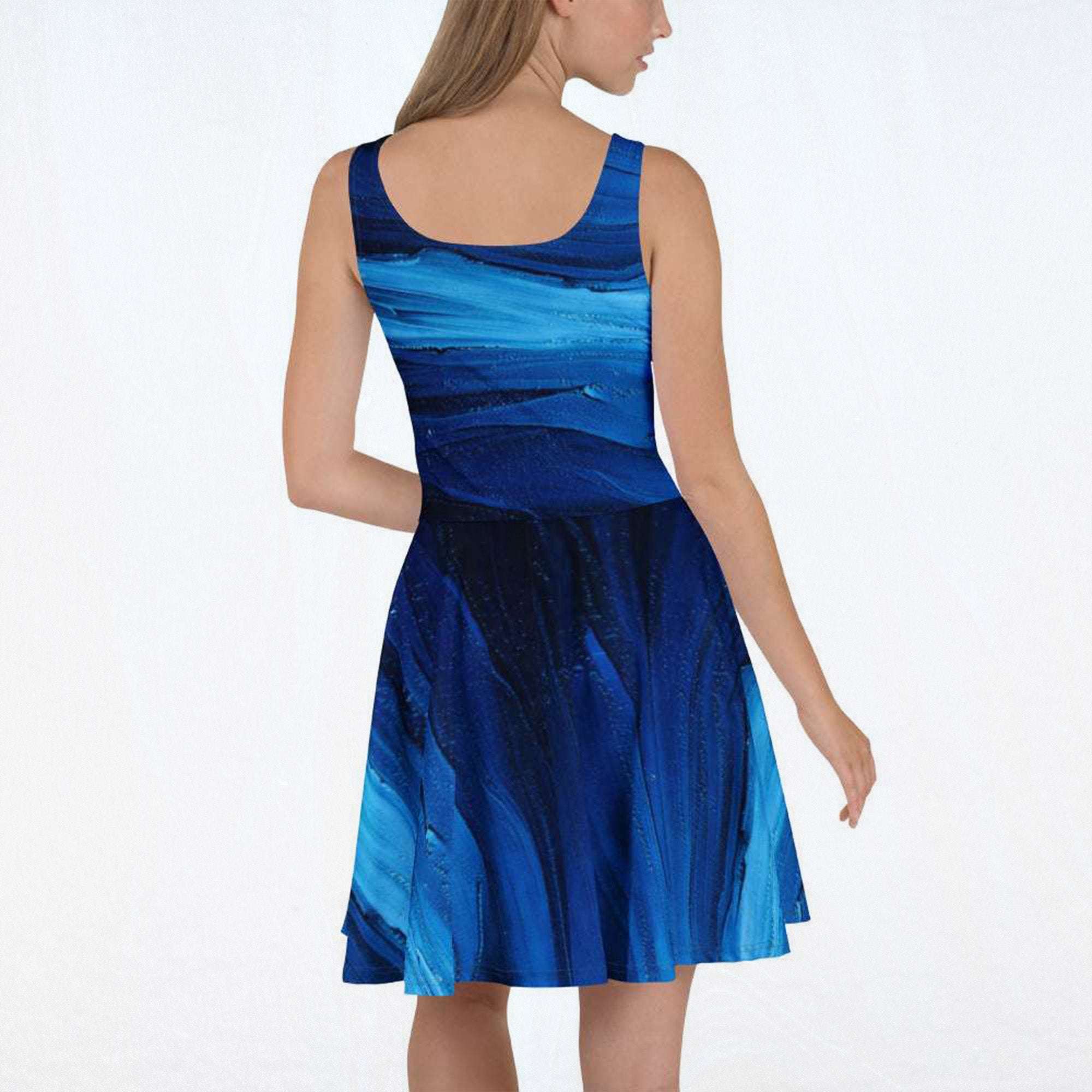 Women's Deep Indigo Skater Dress