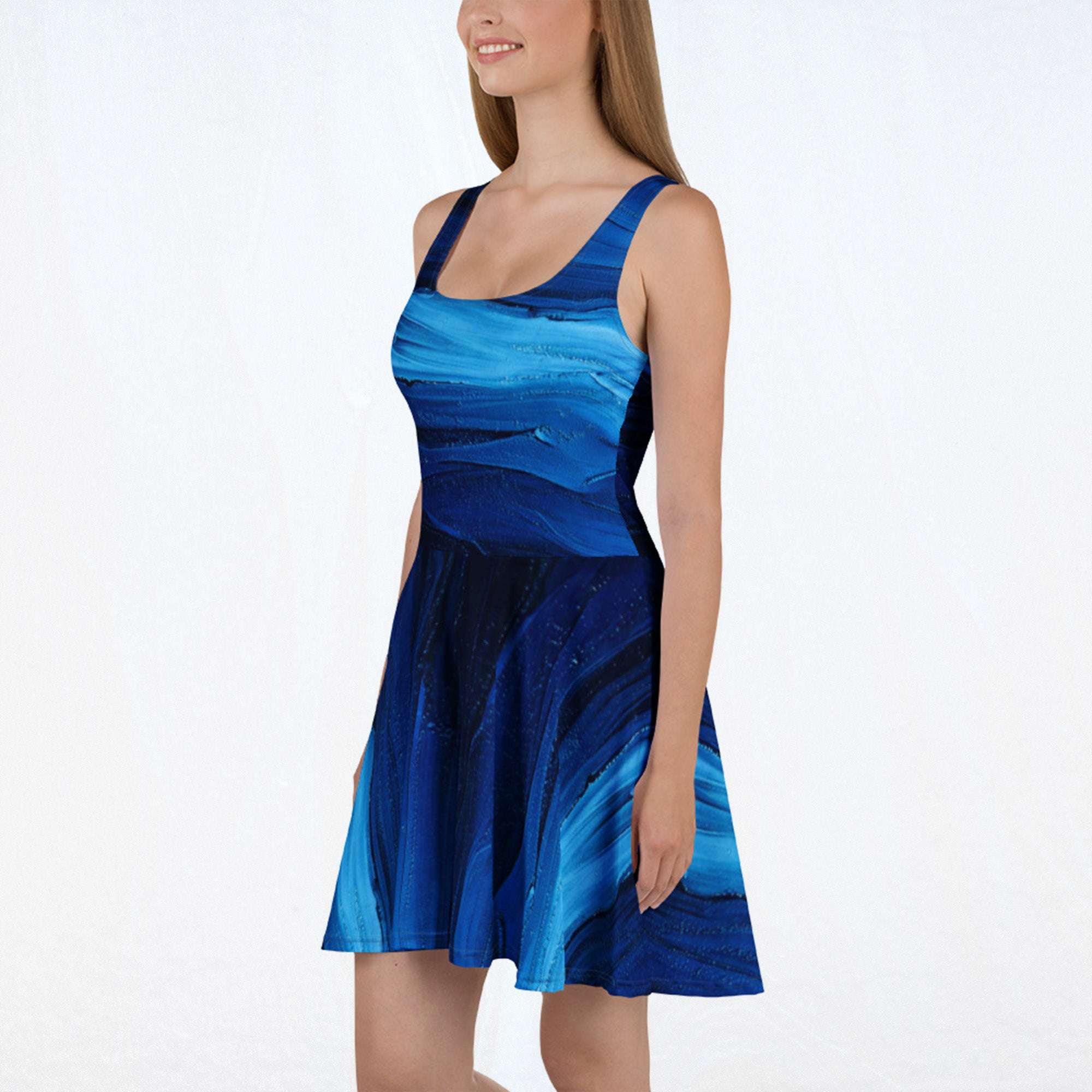 Women's Deep Indigo Skater Dress