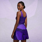 Women's Deep Violet Skater Dress (No.02)