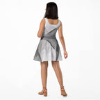 Women's Deep White Skater Dress (No.06)