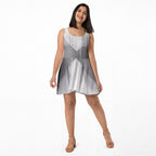 Women's Deep White Skater Dress (No.10)