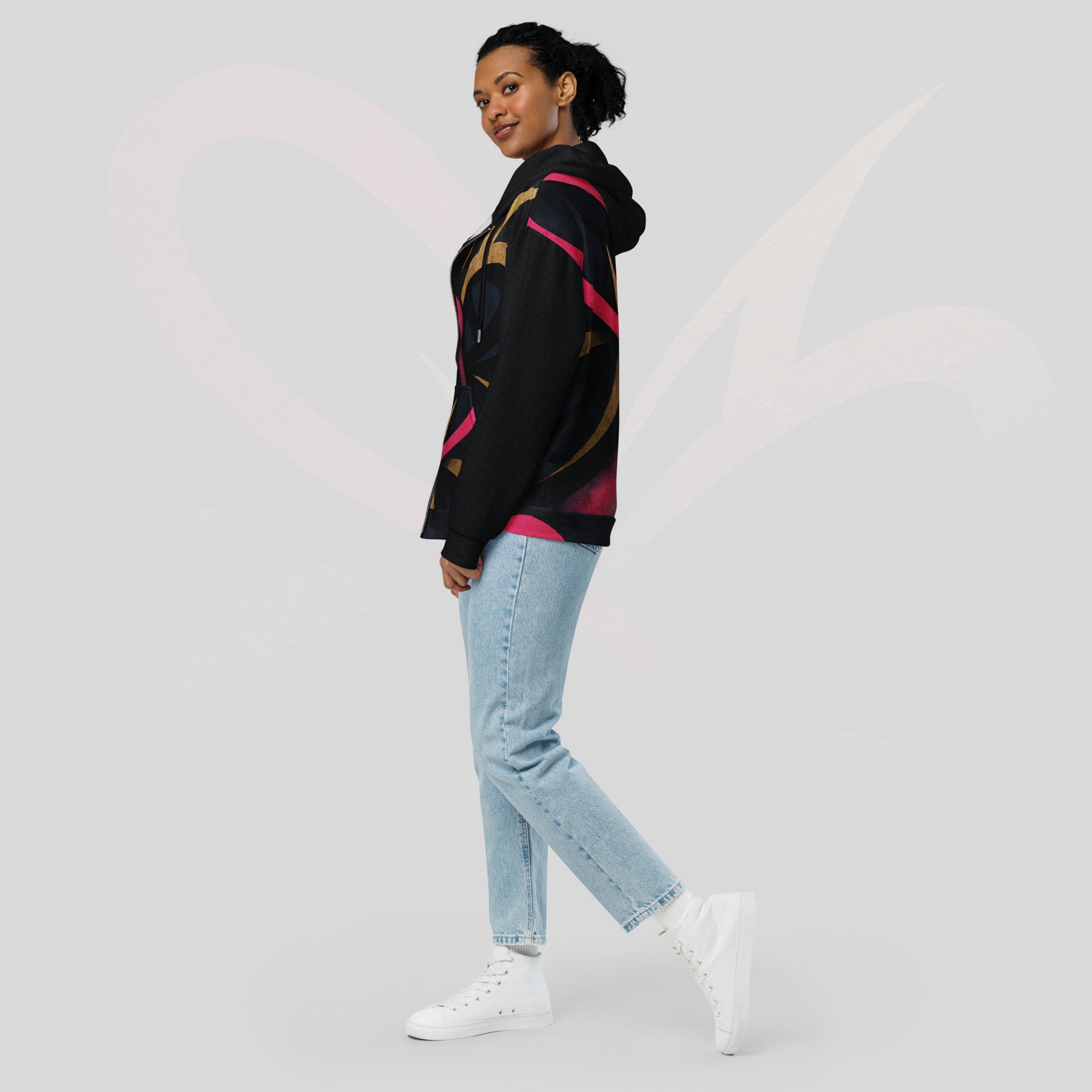 Women's Luxe Bar Hoodie (No.02)