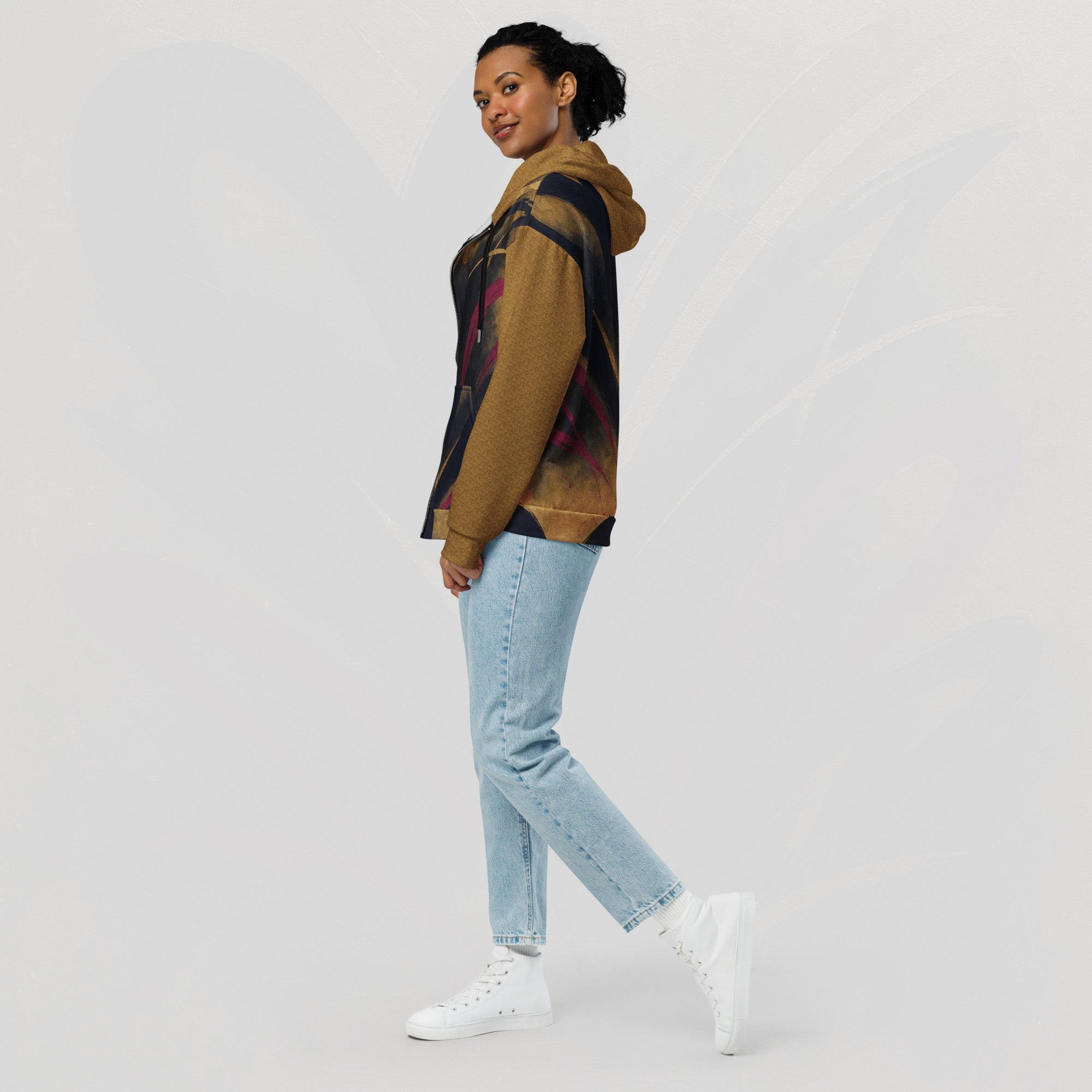 Women's Luxe Bar Hoodie (No.03)