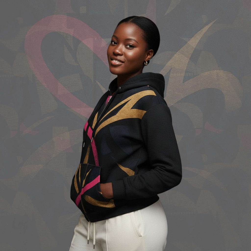 Women's Luxe Bar Hoodie (No.02)