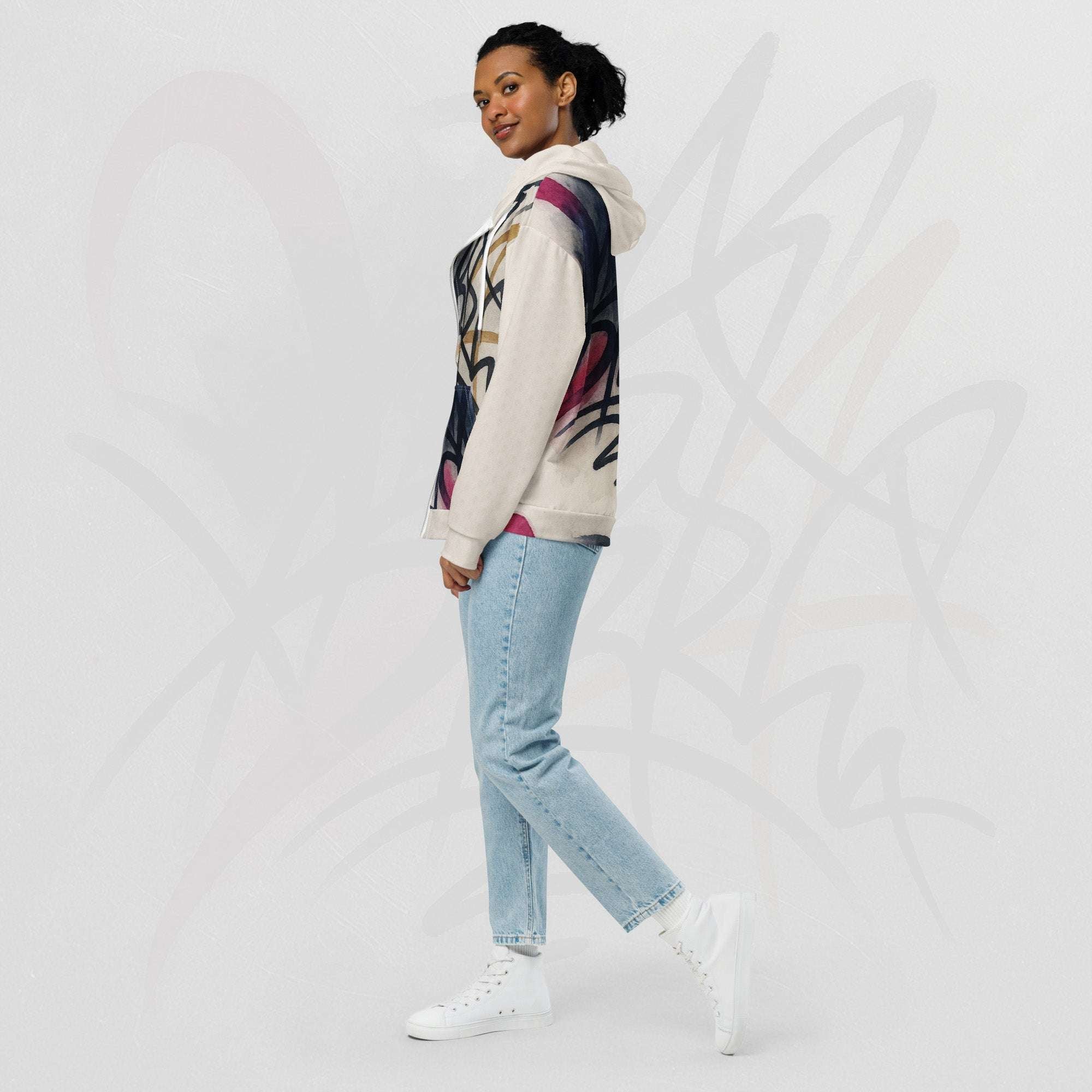 Women's Luxe Bar Hoodie (No.04)