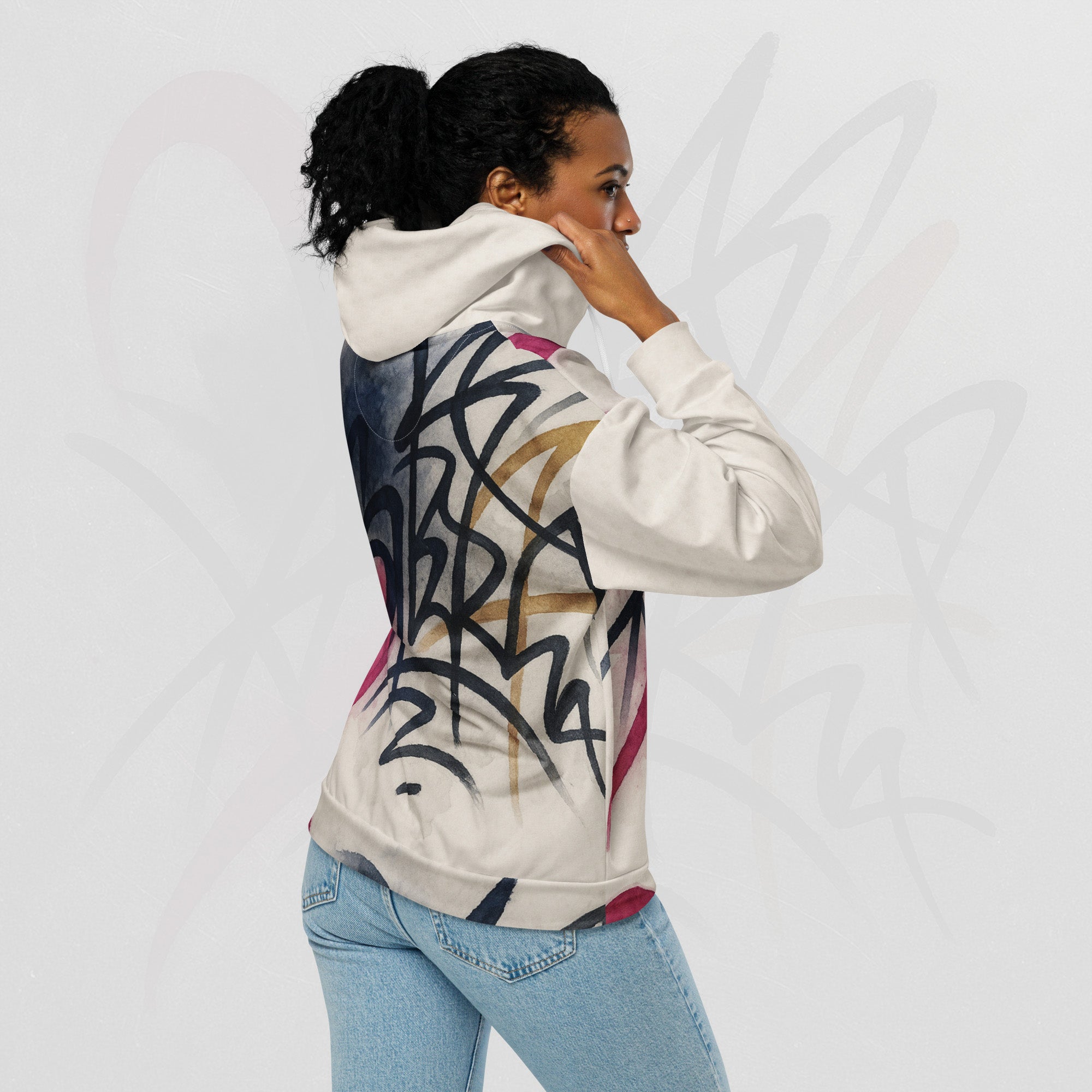 Women's Luxe Bar Hoodie (No.04)