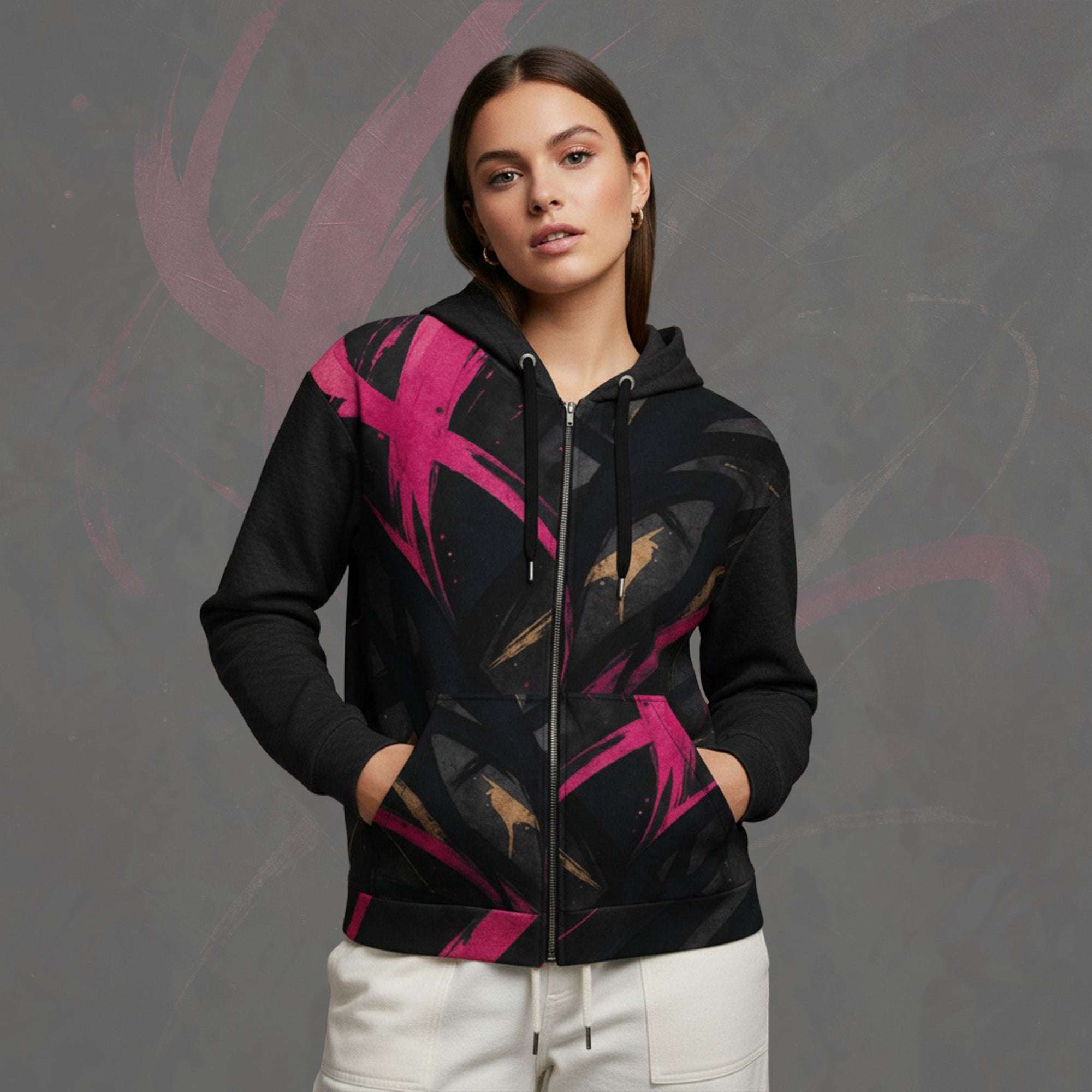 Women's Luxe Bar Hoodie (No.05)