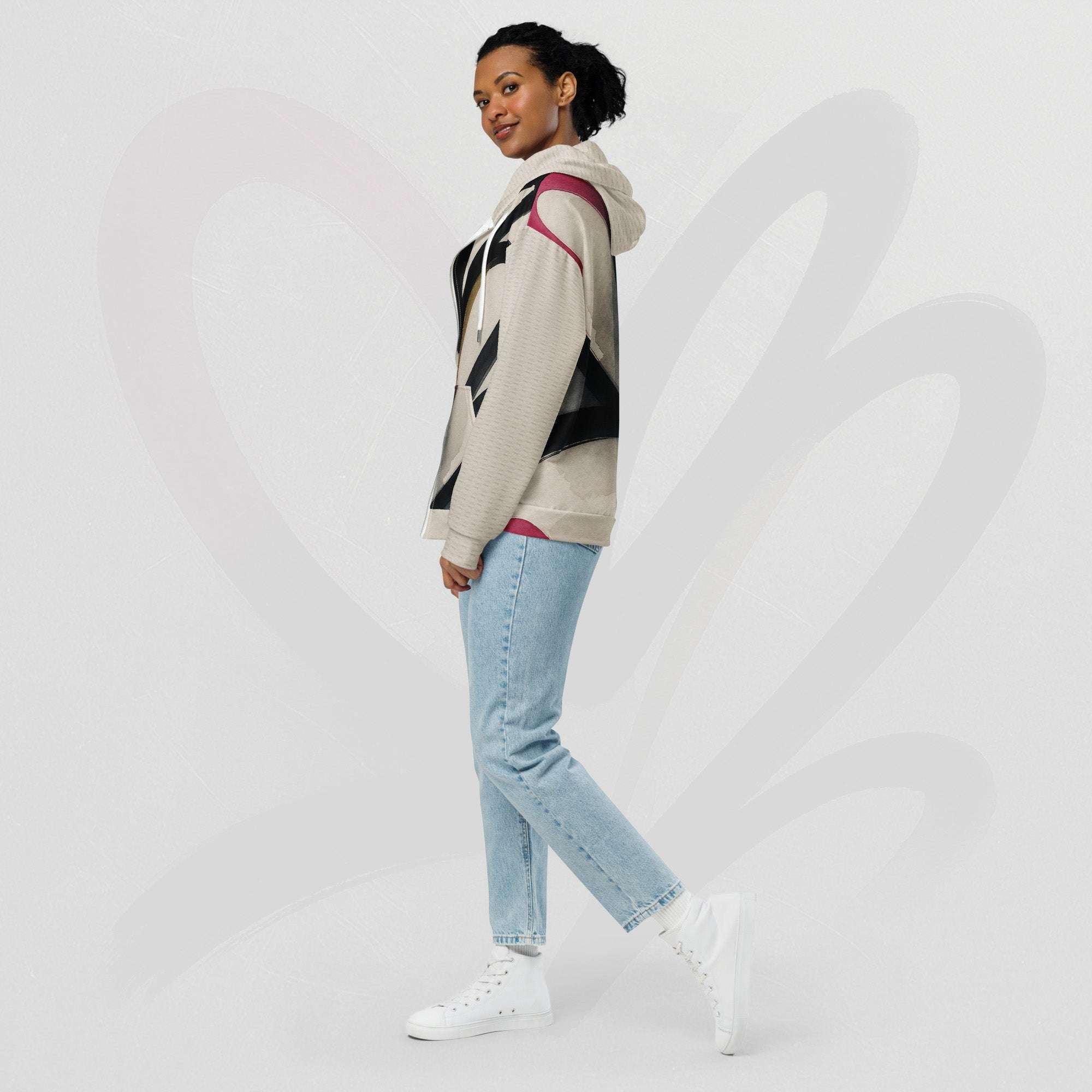 Women's Luxe Bar Hoodie (No.07)