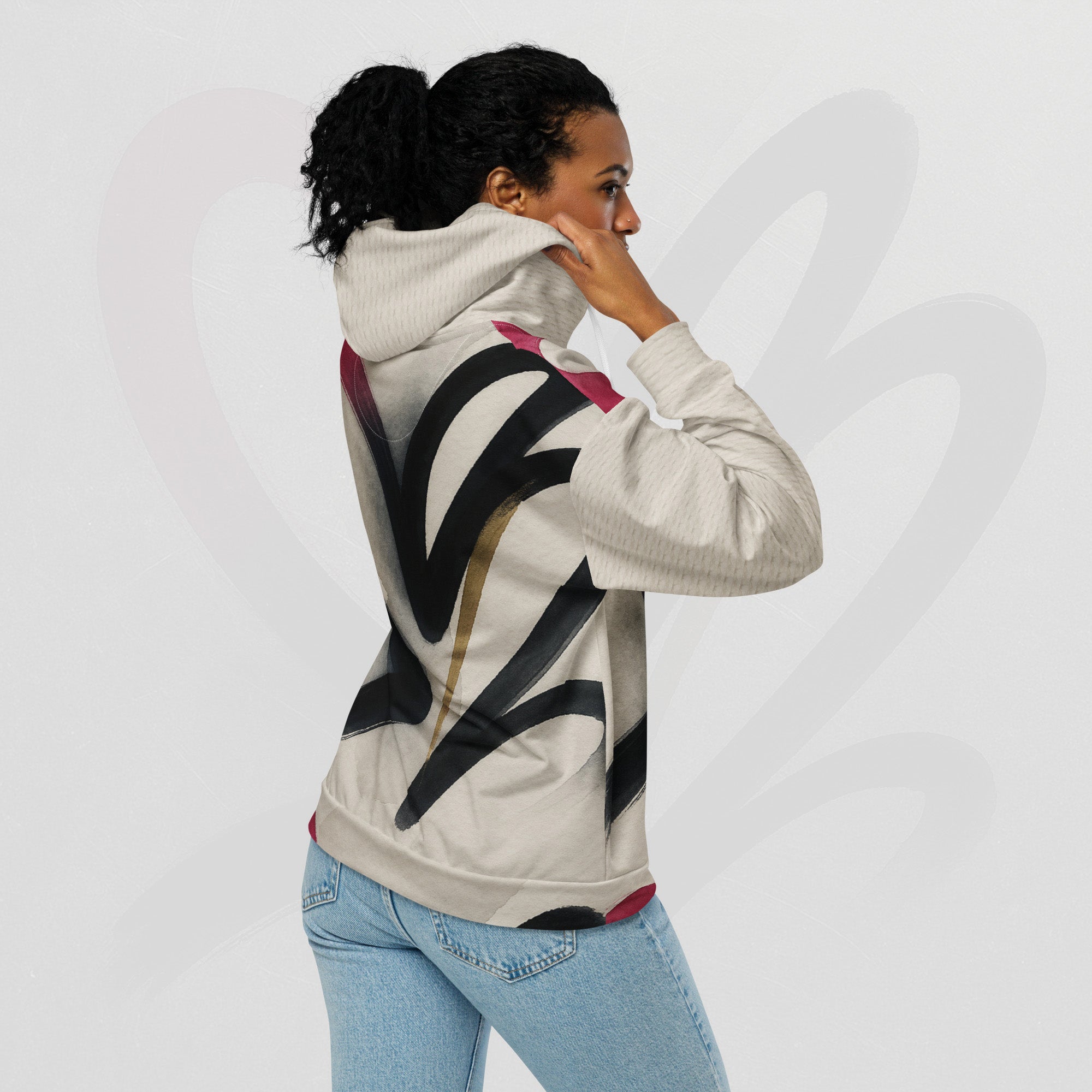 Women's Luxe Bar Hoodie (No.07)