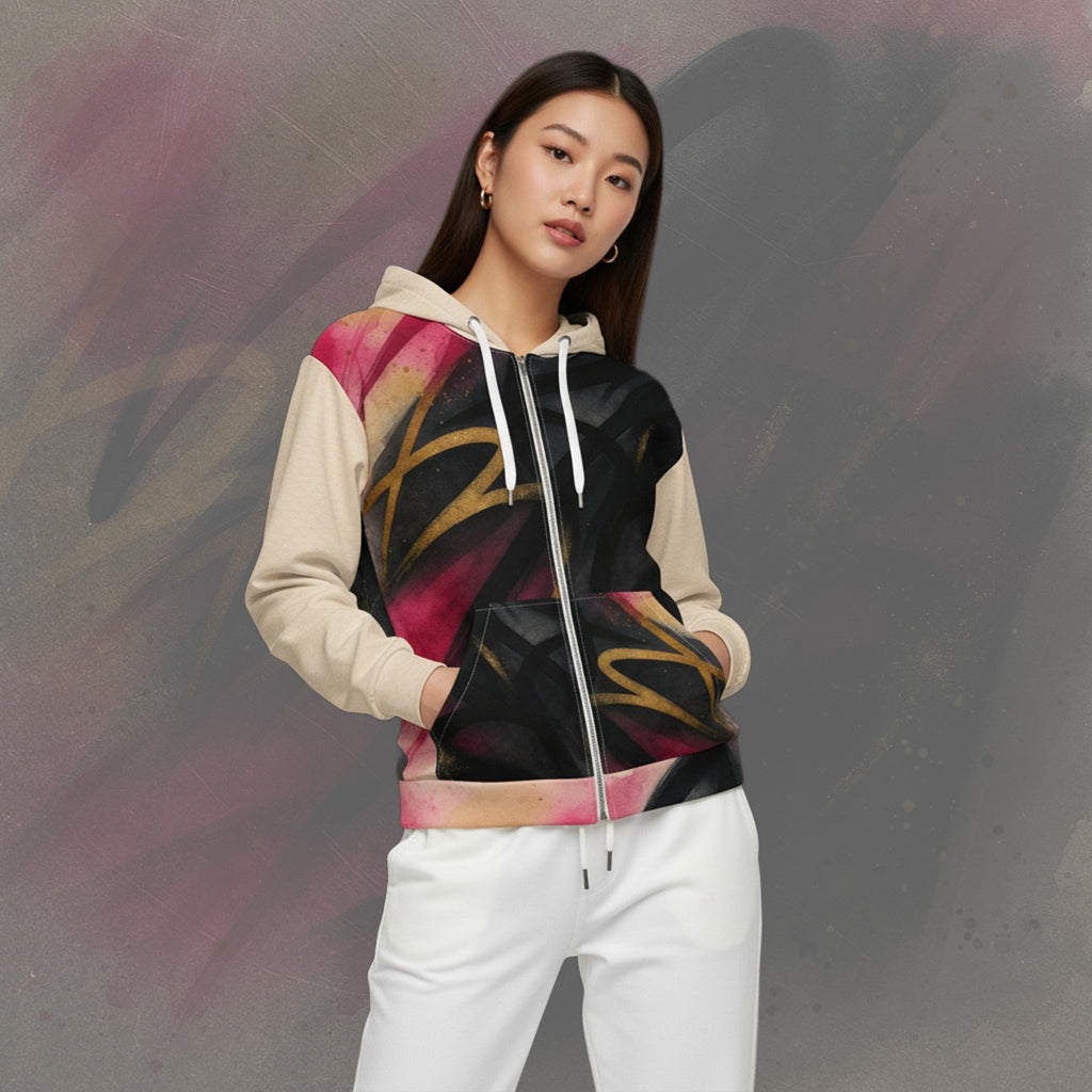 Women's Luxe Bar Hoodie (No.08)