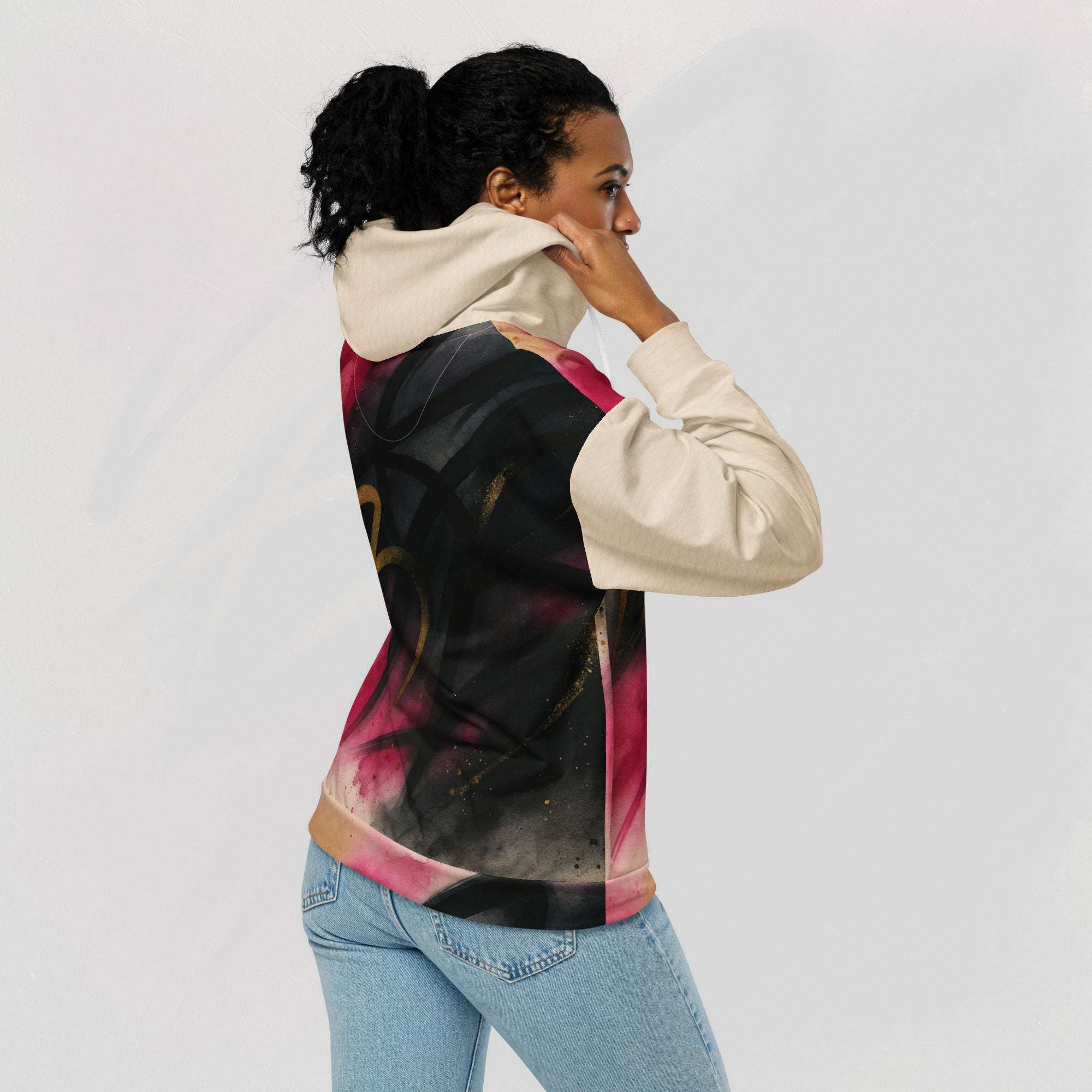 Women's Luxe Bar Hoodie (No.08)