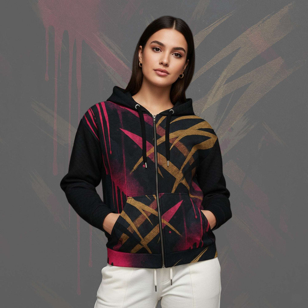 Women's Luxe Bar Hoodie (No.09)