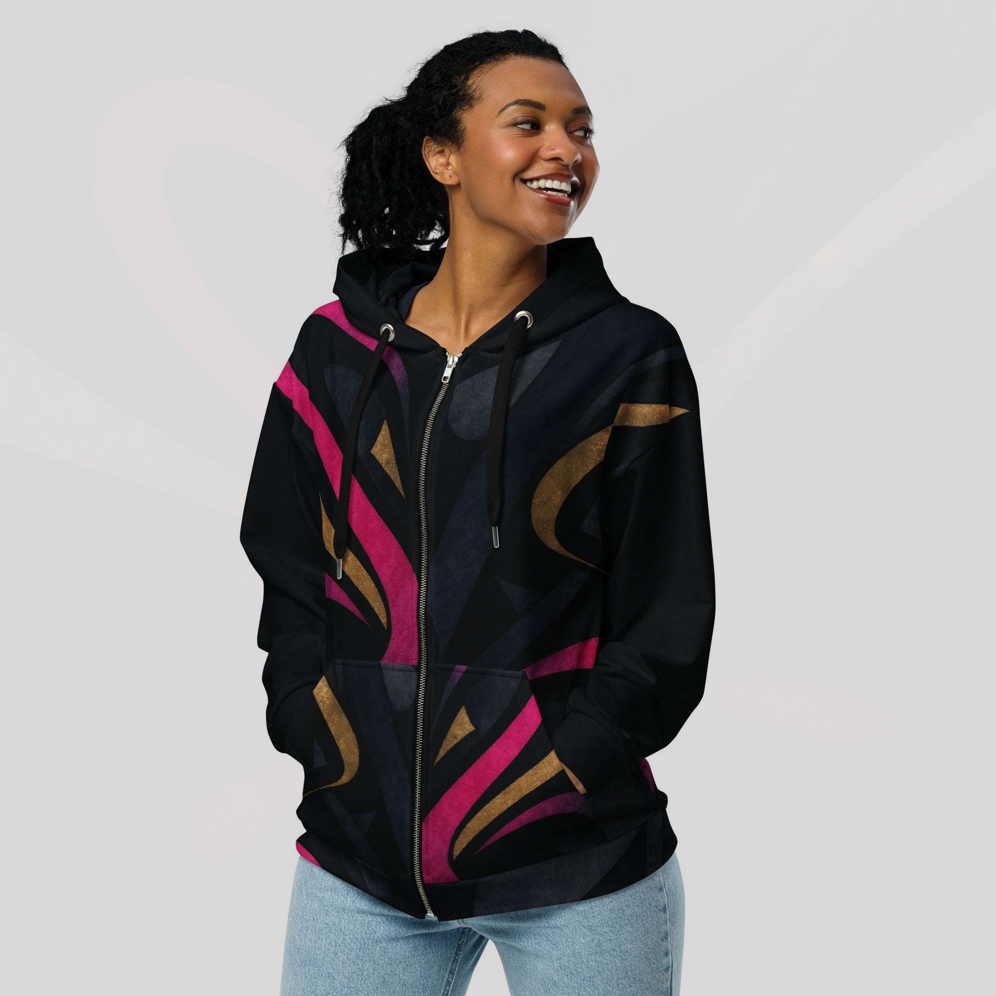 Women's Luxe Bar Hoodie (No.10)