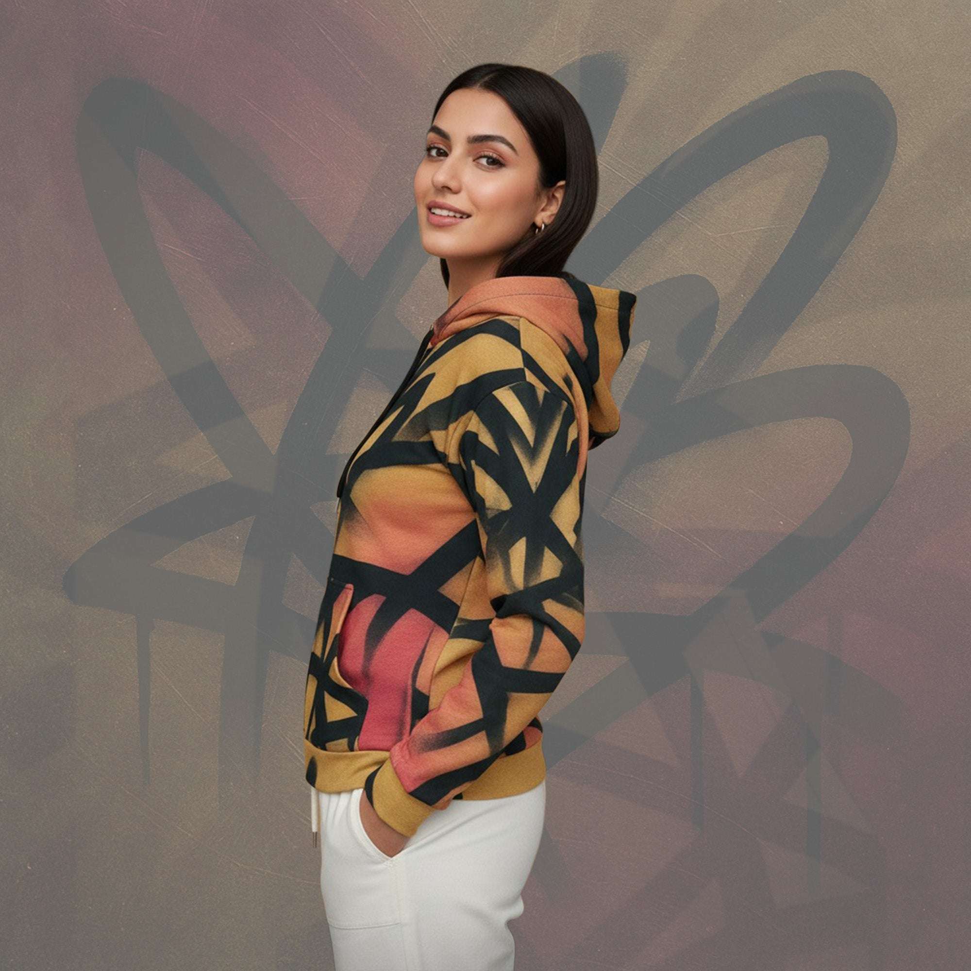 Women's Luxe Bar Hoodie (No.11)