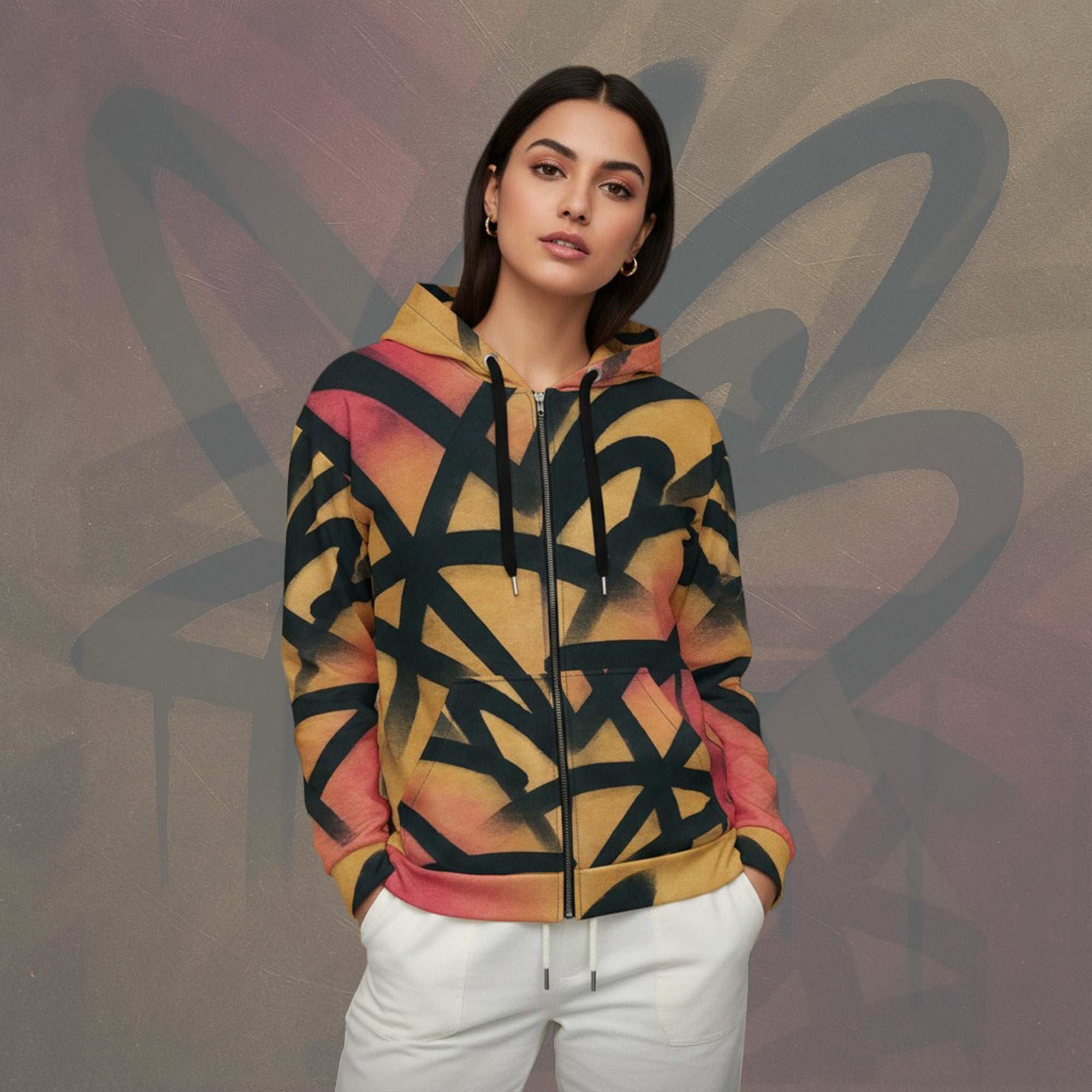 Women's Luxe Bar Hoodie (No.11)