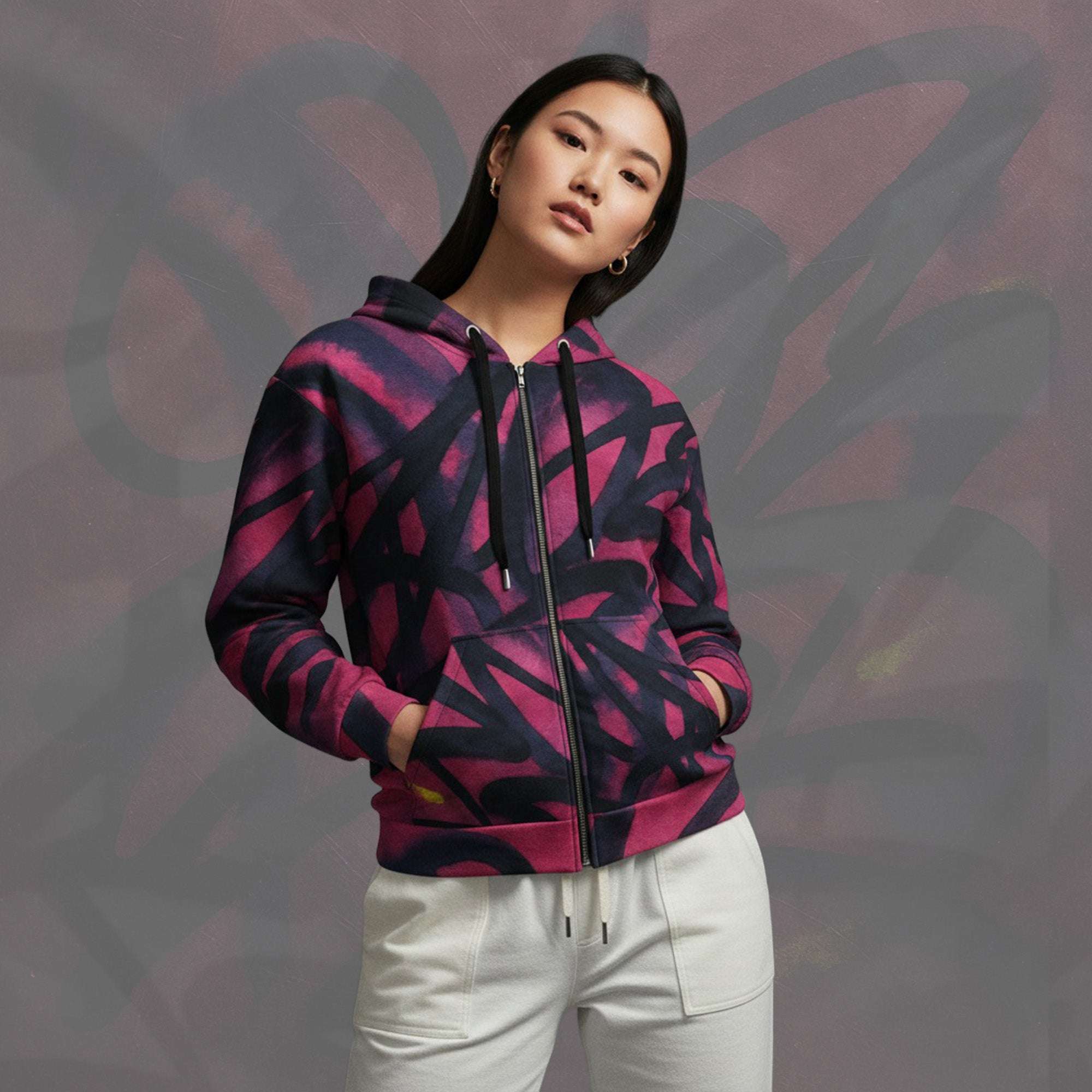 Women's Luxe Bar Hoodie (No.13)