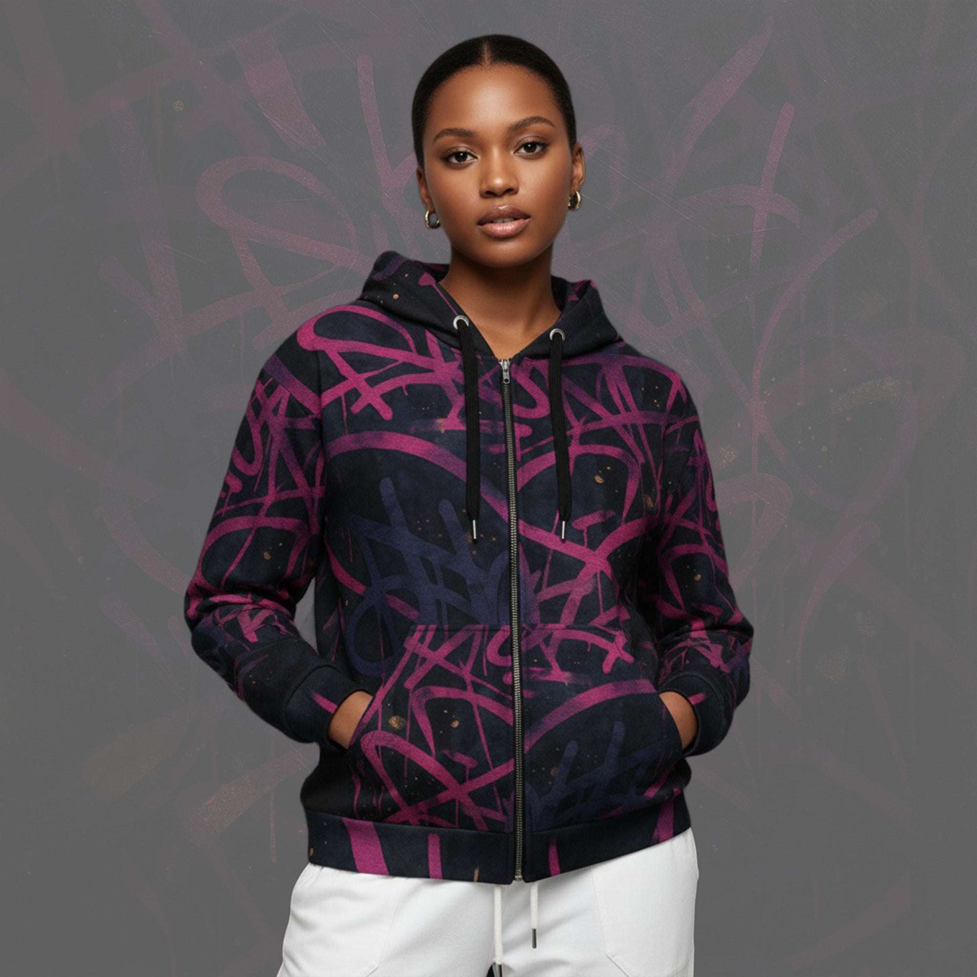 Women's Luxe Bar Hoodie (No.14)