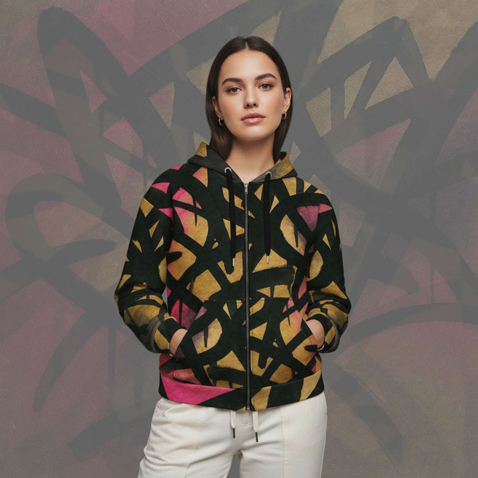 Women's Luxe Bar Hoodie (No.15)