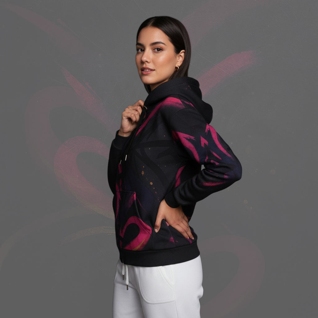 Women's Luxe Bar Hoodie (No.16)