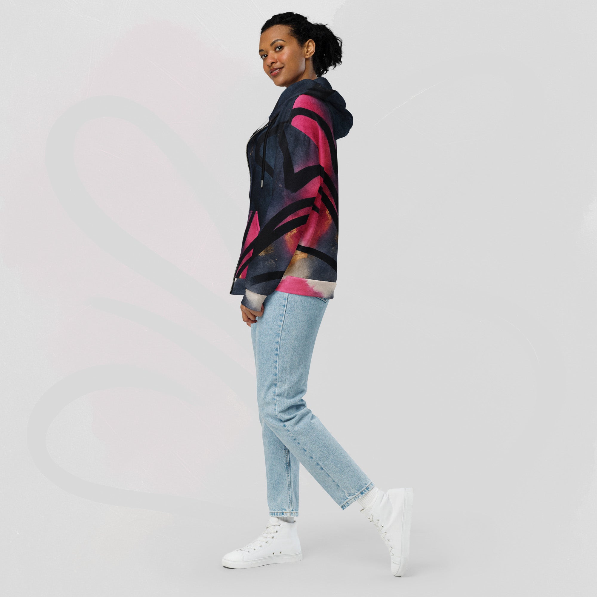 Women's Luxe Bar Hoodie (No.17)