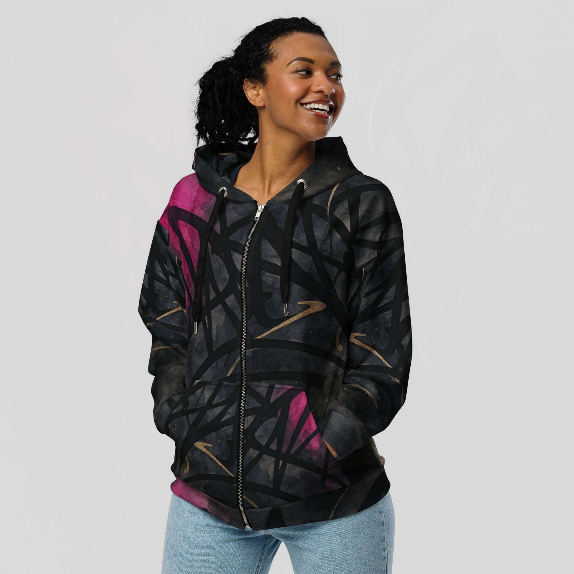 Women's Luxe Bar Hoodie (No.18)
