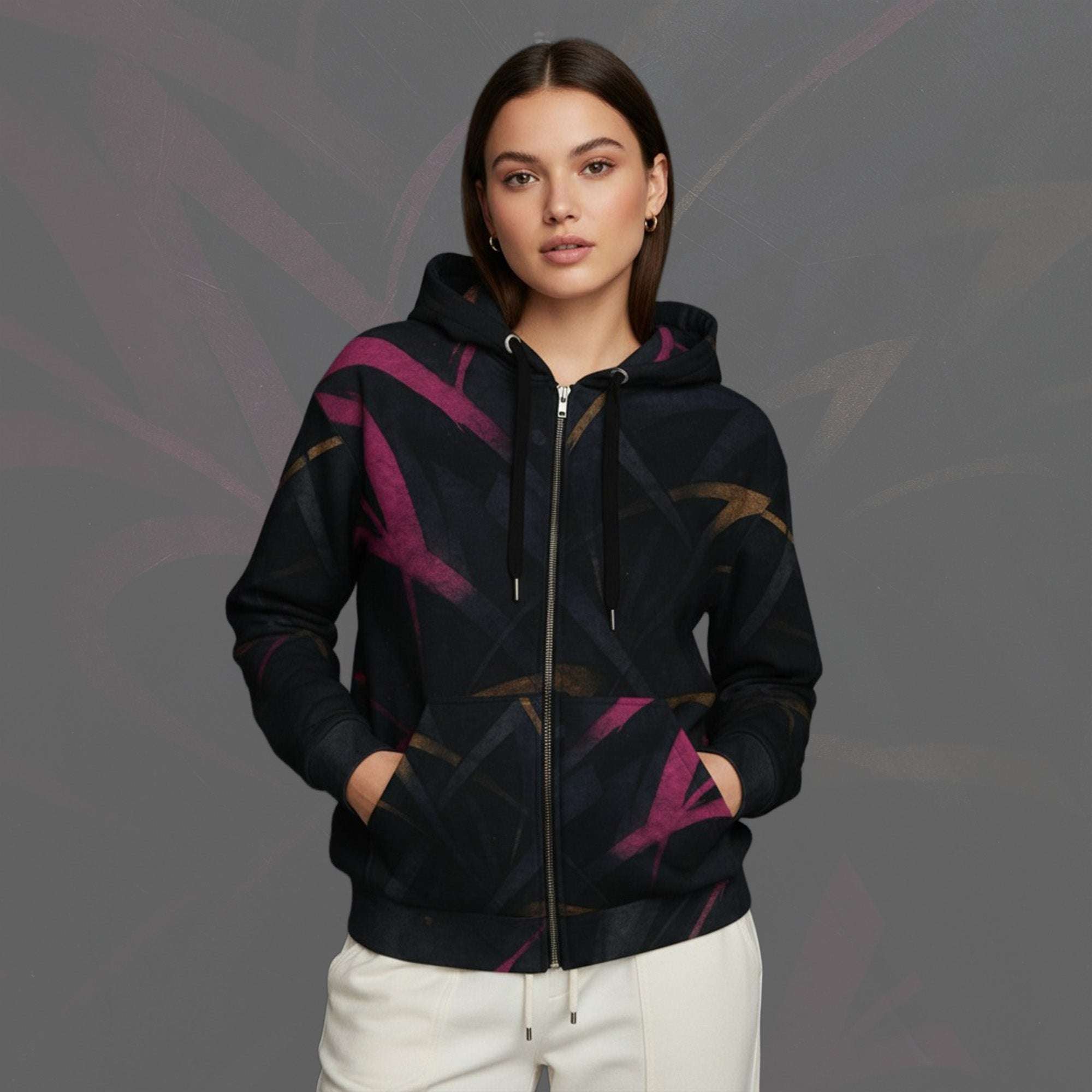 Women's Luxe Bar Hoodie (No.20)