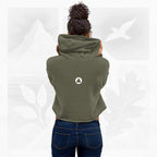 Women’s FrameEdge Crop Hoodie (No.03)