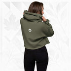 Women’s FrameEdge Crop Hoodie (No.04)