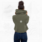 Women’s FrameEdge Crop Hoodie (No.09)