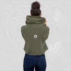 Women’s FrameEdge Crop Hoodie (No.12)