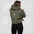 Women’s FrameEdge Crop Hoodie (No.16)